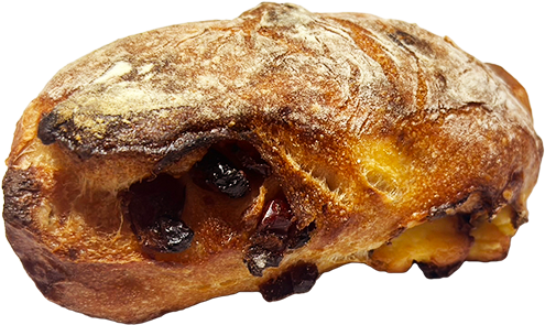 天然酵母のブルーベリーチーズの写真